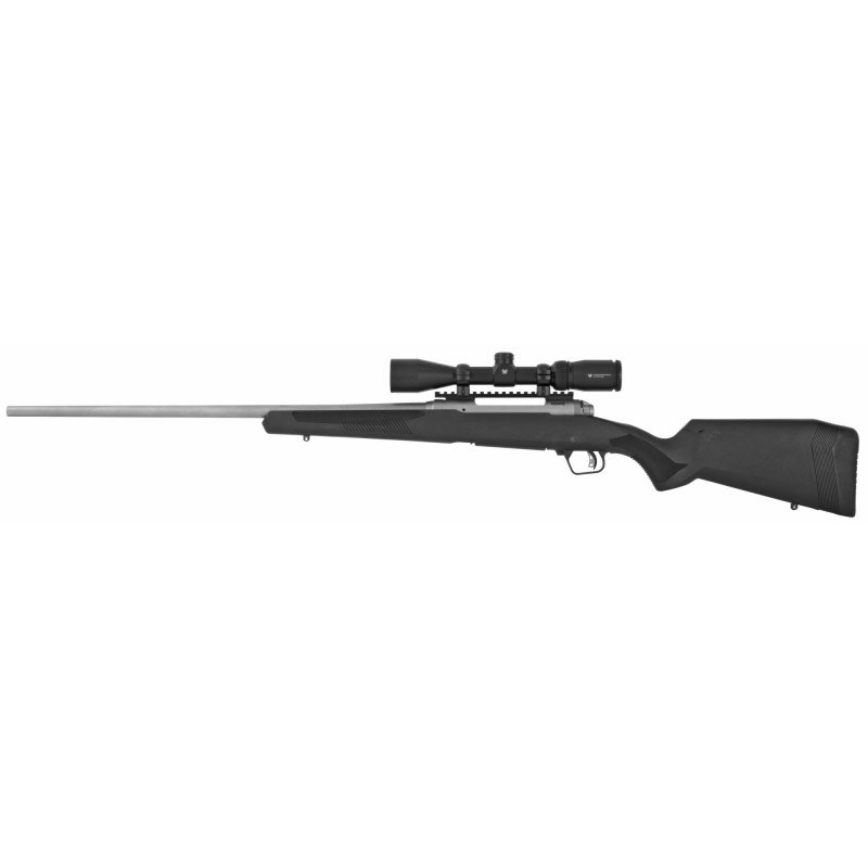 Savage 110 Apex Storm XP, Bolt Action, 6.5 Creedmoor, 24" Barrel, Stainless Finish, Synthetic Stock, 4Rd, Accutrigger, Detachab