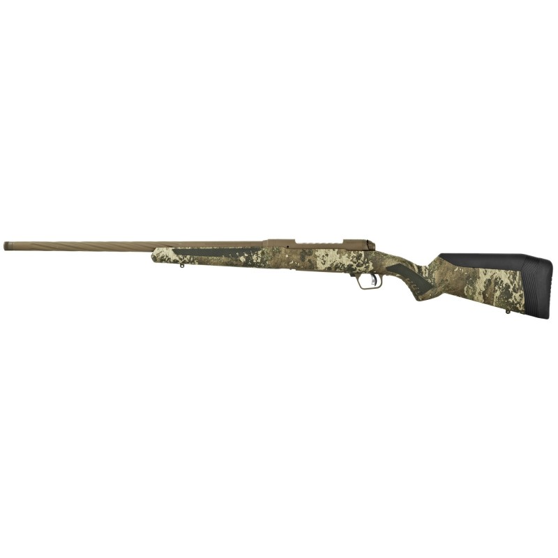 Savage 110 High Country, Bolt Action, 270 Winchester, 22", Threaded Barrel, PVD Finish, True Timber Strata Camo Synthetic AccuS