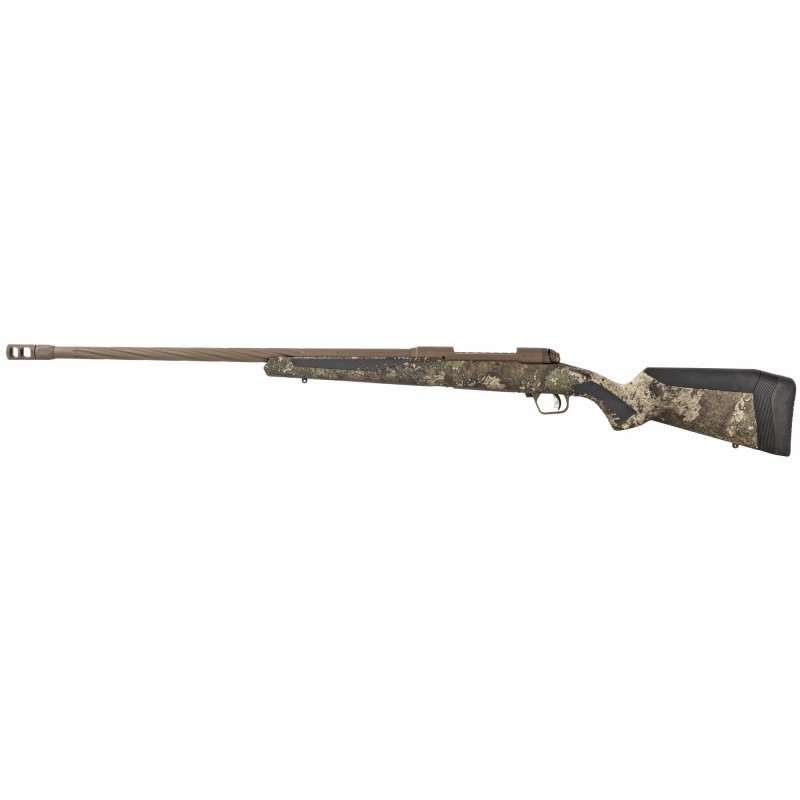 Savage 110 High Country, Bolt Action, 300WSM, 24" Threaded Barrel, True Timber Strata Camo Synthetic AccuStock, Accutrigger, De