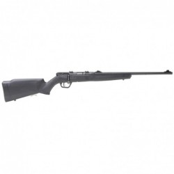 Savage B17, Bolt, 17HMR, 21", Black, Synthetic, Right Hand, 10Rd Rotary Magazine, Button-Rifled, 10Rd, AccuTrigger 70800