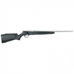 Savage B17, Bolt, 17HMR, 21", Stainless Barrel, Black Synthetic Stock, Right Hand, 10Rd Rotary Magazine, Button-Rifled, 10Rd, A