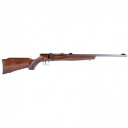 Savage B17, G, Bolt, 17HMR, 21" Barrel, Fixed Front Sight, Adjustable Rear Sight, Black Finish, Wood Stock, Right Hand, 1 Mag,