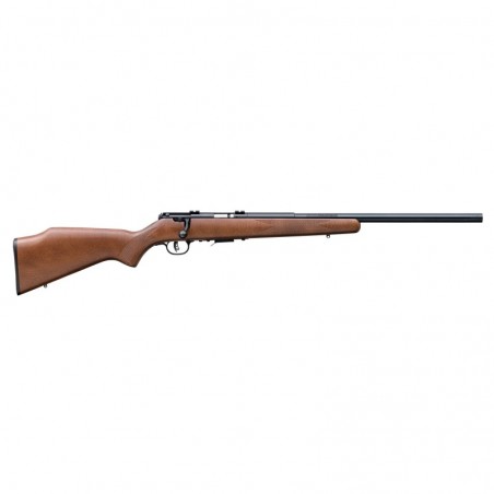 Savage 93R17GV, Bolt Action Rifle, 17HMR, 21" Barrel, Heavy Barrel, Blue Finish, Wood Stock, 5Rd, AccuTrigger 96701