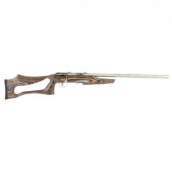 View 2 - Savage 93 BSEV, Bolt Action Rifle, 17HMR, 21" Barrel, Heavy Barrel, Stainless Finish, Royal Jacaranda Evolution Stock, 5Rd, Acc