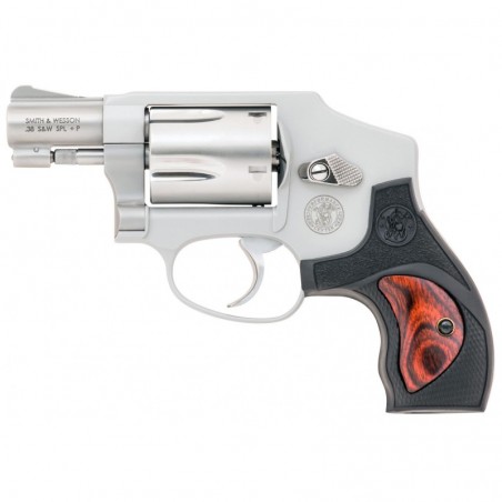 Smith & Wesson 642, Performance Center Revolver, Double Action Only, Compact Size, 38 Special +P, 1.875" Barrel, High Bright Po