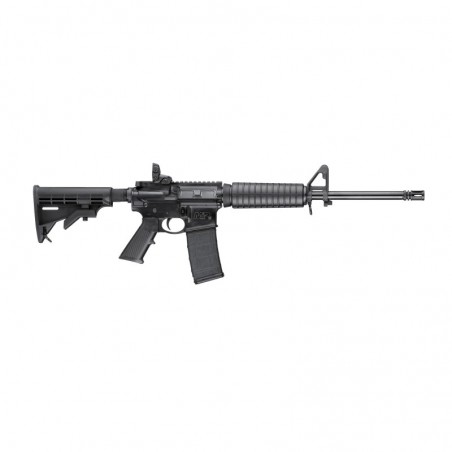 Smith & Wesson M&P 15, Sport II, AR-15, Semi-Automatic Rifle, AR-15, 556NATO, 16" Barrel, Black Finish, Flip-Up Rear Sight, 6 P