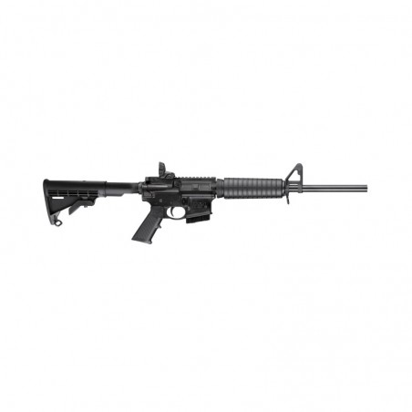 Smith & Wesson M&P 15, Sport II, AR-15, Semi-automatic, 556NATO,16" Barrel, Black Finish, Flip Up Rear Sight, Fixed 6 Position