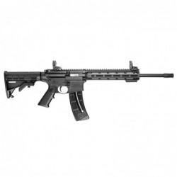 View 1 - Smith & Wesson M&P 15-22, Semi-automatic Rifle, AR, 22LR, 16.5" Threaded Barrel, Black Finish, 6 Position Collapsible Stock, 10