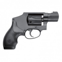 Smith & Wesson 351C, Double Action Only, Small Frame, 22 WMR, 1.875" Barrel, Alloy Frame, Black Finish, Rubber Grips, Fixed Sig