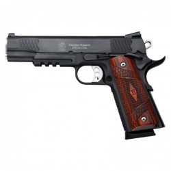 Smith & Wesson 1911 TA, E Series, 1911, Semi-automatic, Single Action, Full Size, 45 ACP, 5" Barrel, Stainless Steel Frame, Bla