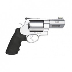 View 2 - Smith & Wesson 500, Performance Center, Double Action Revolver, Large Frame, 500 S&W, 3.5" Custom Barrel, Stainless Finish, Rub