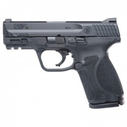 Smith & Wesson M&P 2.0, Striker Fired, Compact Frame, 40 S&W, 3.6" Barrel, Polymer Frame, Black Finish, 13Rd, 2 Magazines, Fixe