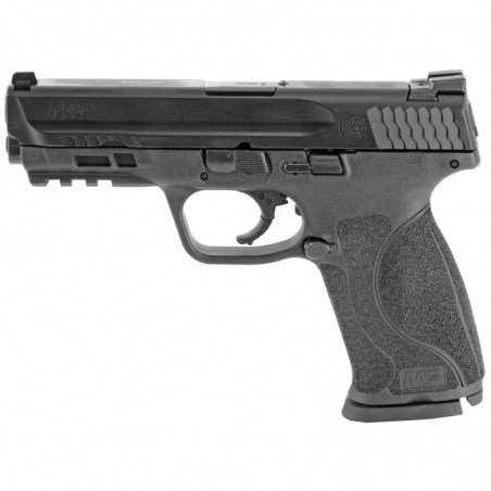 Smith & Wesson M&P 2.0, Full Size, Striker Fired, 9MM, 4.25" Barrel, Polymer Frame, Black Finish, 10Rd, 2 Magazines, Fixed Sigh