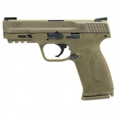 Smith & Wesson M&P 2.0, Semi-automatic, Striker Fired, Full Size, 9MM, 4.25" Barrel, Polymer Frame, Flat Dark Earth Finish, 17R