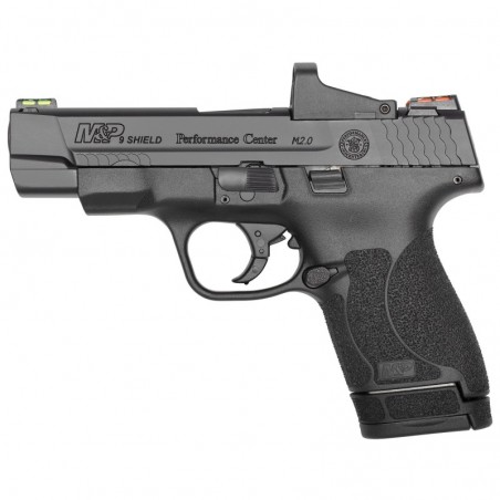 Smith & Wesson Shield M2.0 Performance Center Optics Ready, Semi-automatic, Striker Fired, Compact, Performance Center Tuned Ac