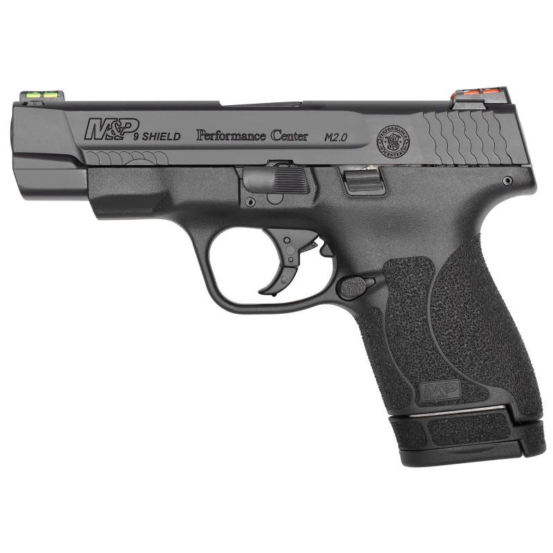 Smith & Wesson Shield M2.0 Performance Center, Semi-automatic, Striker Fired, Compact, Performance Center Tuned Action, 9MM, 4"