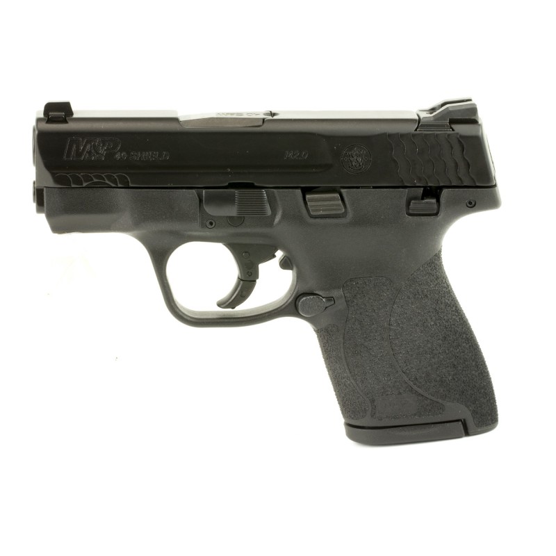 Smith & Wesson Shield M2.0, Semi-automatic Pistol, Striker Fired, Compact Frame, 40 S&W, 3.1" Barrel, Polymer Frame, Black Fini