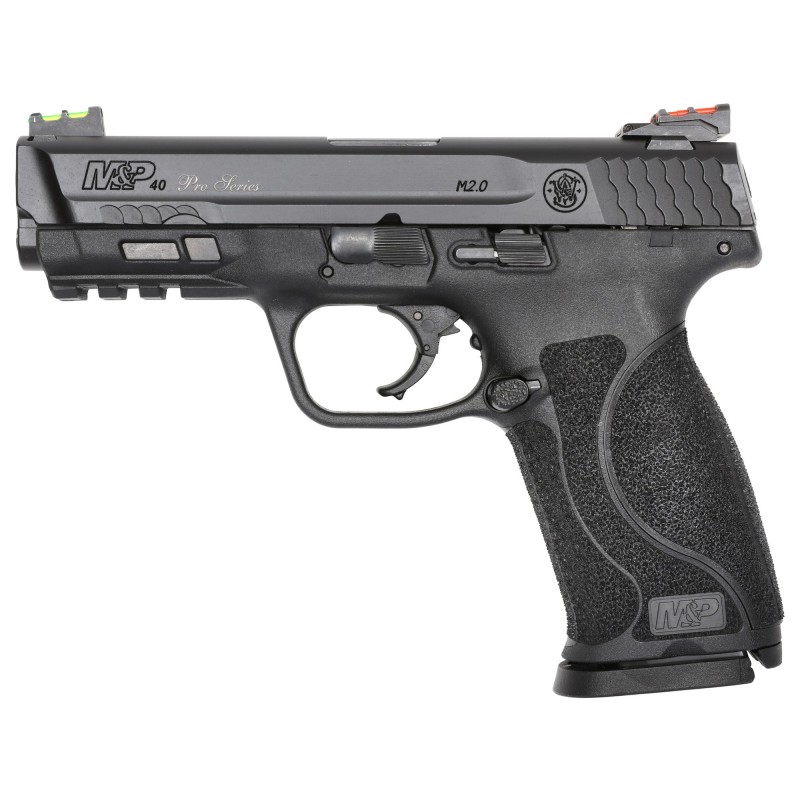 Smith & Wesson M&P 2.0, Performance Center Pro Series, Semi-automatic, Striker Fired, Compact Size, 40 S&W, 4.25" Barrel, Polym