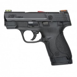 Smith & Wesson M&P Shield, Semi-automatic, Striker Fired, Compact, 9MM, 3.1" Barrel, Polymer Frame, Black Finish, 1-7Rd & 1-8Rd