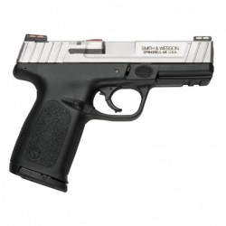 View 1 - Smith & Wesson SD9VE, Semi-automatic, Striker Fired, Full Size, 9MM, 4" Barrel, Polymer Frame, Stainless Finish, 10Rd, 2 Magazi