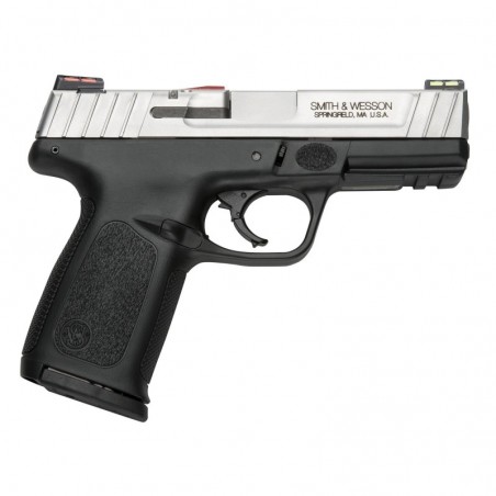 Smith & Wesson SD9VE, Semi-automatic, Striker Fired, Full Size, 9MM, 4" Barrel, Polymer Frame, Stainless Finish, 10Rd, 2 Magazi