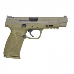 View 2 - Smith & Wesson M&P 2.0, Semi-automatic, Striker Fired, Full Size, 9MM, 5" Barrel, Polymer Frame, Flat Dark Earth Finish, 17Rd,