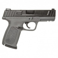 View 2 - Smith & Wesson SD9, Semi-automatic, Striker Fired, Full Size, 9MM, 4" Barrel, Grey Polymer Frame, Black Slide, 16Rd, 2 Mags, Fi