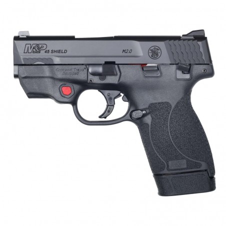 Smith & Wesson Shield M2.0, Semi-automatic Pistol, Striker Fired, Compact Frame, 45 ACP, 3.3" Barrel, Polymer Frame, Black Fini