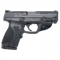 View 2 - Smith & Wesson M&P 2.0, Striker Fired, Compact Frame, 9MM, 4" Barrel, Polymer Frame, Black Finish, 15Rd, 2 Magazines, Fixed Sig