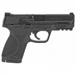 View 2 - Smith & Wesson M&P 2.0, Striker Fired, Compact Frame, 9MM, 4" Barrel, Polymer Frame, Black Finish, 10Rd, 2 Magazines, Fixed Sig