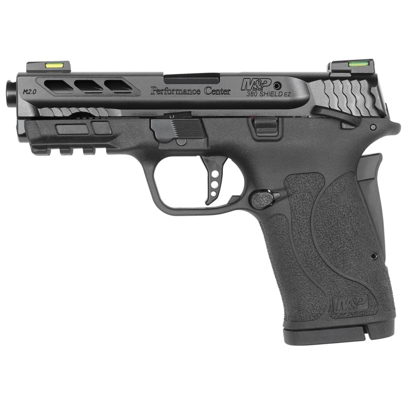 Smith & Wesson Shield M2.0 M&P380, Semi-automatic, Striker Fired, Compact Size, 380 ACP, 3.8" Ported Barrel, Polymer Frame, Bla