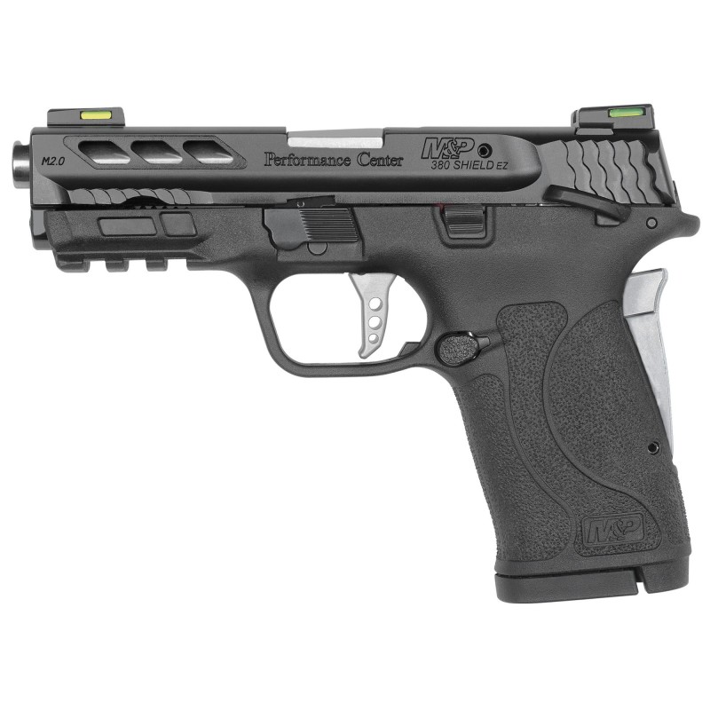 Smith & Wesson Shield M2.0 M&P380, Semi-automatic, Striker Fired,  Compact Size, 380 ACP, 3.8" Ported Barrel, Polymer Frame, Si