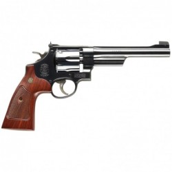 View 2 - Smith & Wesson 27, Double Action, Large, 357 Mag, 6.5" Barrel, Carbon Frame, Blue Finish, Walnut Grips, Adjustable Sights, 6Rd