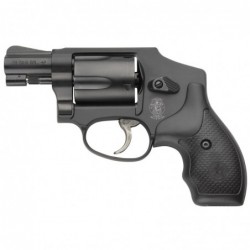 View 1 - Smith & Wesson Model 442, Double Action Only, Small Frame, 38 Special, 1.875" Barrel, Alloy Frame, Rubber grip, Black Finish, R