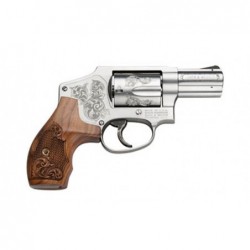 View 2 - Smith & Wesson Model 640, Small Frame, 357 Magnum, 2.125" Barrel, Steel Frame, Stainless Finish, Wood Grips, Fixed Sights, 5Rd,
