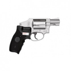 View 2 - Smith & Wesson Model 642, Small Frame Revolver, 38 Special, 1.875" Barrel, Alloy Frame, Stainless Finish, Laser Grip, Fixed Sig
