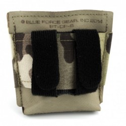 View 2 - Blue Force Gear Belt Mounted Ten-Speed Dump Pouch, Small, Adjustable Belt Loop, MultiCam BT-DP-S-MC