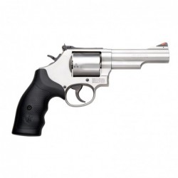 Smith & Wesson 69, L-Frame Revolver, Double Action, 44 Mag, 4.25" Barrel, Stainless Steel Frame, Matte Stainless Finish, Adjust