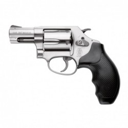 Smith & Wesson J-Frame 60 Revolver, 357 Mag, 2.125" Barrel, Stainless Steel Frame, Satin Stainless Finish, Rubber Grip, 5 Round