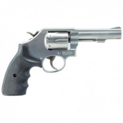Smith & Wesson 64, Medium Frame, 38 Special, 4" Barrel, Steel Frame, Stainless Finish, Rubber Grips, Fixed Sights, 6Rd, Right H