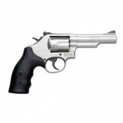 Smith & Wesson 66 K-Frame Revolver, Double Action, 357 Mag, 4.25"Barrel, Stainless Steel Frame, Matte Stainless Finish, Rubber