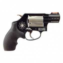 Smith & Wesson Model 360, Small Frame, 357 Magnum, 1.875" Barrel, Scandium Frame, Matte Stainless Finish, Rubber Grips, Fixed S