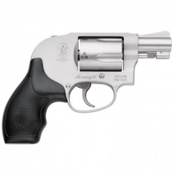 View 2 - Smith & Wesson 638, J-Frame Revolver, 38 Special, 1.875" Barrel, Aluminum Alloy, Matte Silver Finish, Rubber Grip, 5 Rounds 163