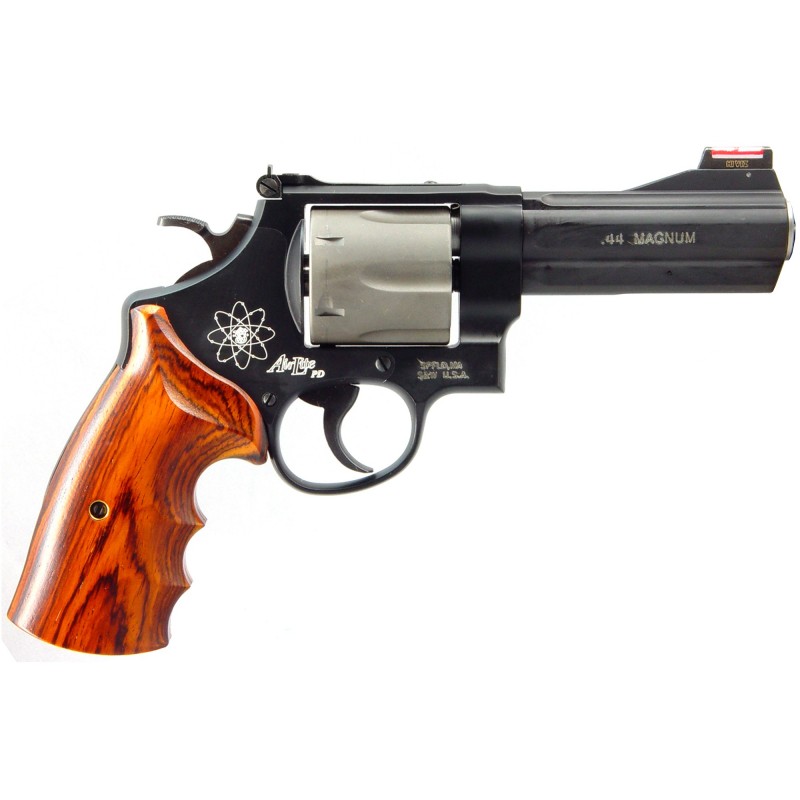 Smith & Wesson 329PD, Double Action, Large Frame, Airlite, 44 Mag, 4" Barrel, Scandium Frame, Titanium Cylinder, Matte Black Fi