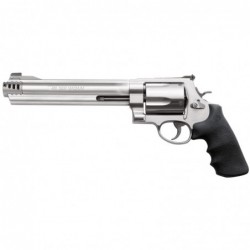 Smith & Wesson 460XVR Revolver, Large, 460SW, 8.5" Barrel, Stainless Steel Frame, Satin Stainless Finish, Adjustable Rear Sight