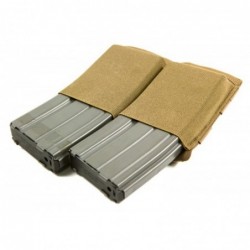 View 1 - Blue Force Gear Ten Speed Double Magazine Pouch, For M4, Coyote Brown HW-TSP-M4-2-CB