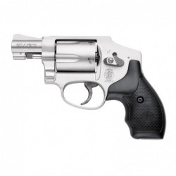 Smith & Wesson 642, J-Frame Revolver, 38 Special, 1.875" Barrel, Aluminum Alloy Frame, Matte Silver Finish, Rubber Grips, 5 Rou