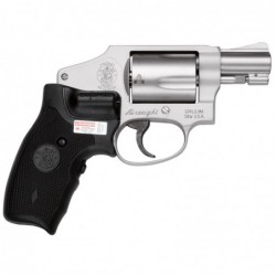 View 2 - Smith & Wesson Model 642, Small Frame Revolver, 38 Special, 1.875" Barrel, Alloy Frame, Stainless Finish, Laser Grip, Fixed Sig