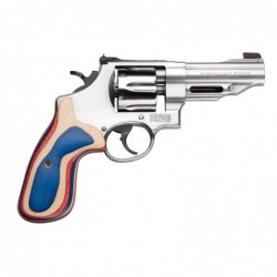 Smith & Wesson 625, Double Action, Large, 45 ACP, 4" Barrel, Steel Frame, Satin Finish, Wood Grips, Adjustable Sights, 6Rd 1701