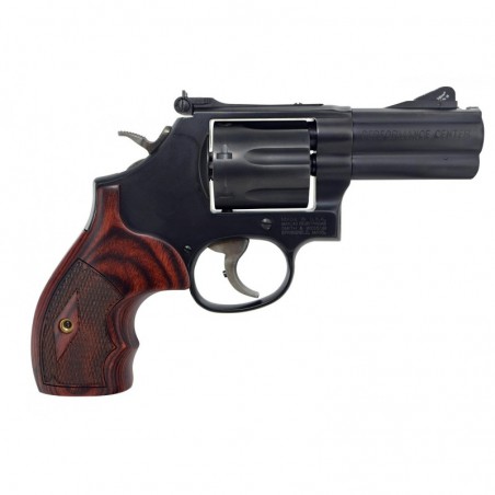 Smith & Wesson 586, L-Comp Revolver, Performance Center Tuned Action, 357 Mag, 3" Ported Barrel, Steel Frame, Black Finish, Woo